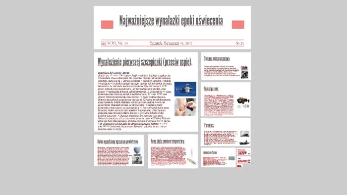 Wynalazki epoki oświecenia, które zmieniły świat i nasze życie Wynalazki epoki oświecenia, które zmieniły świat i nasze życie
