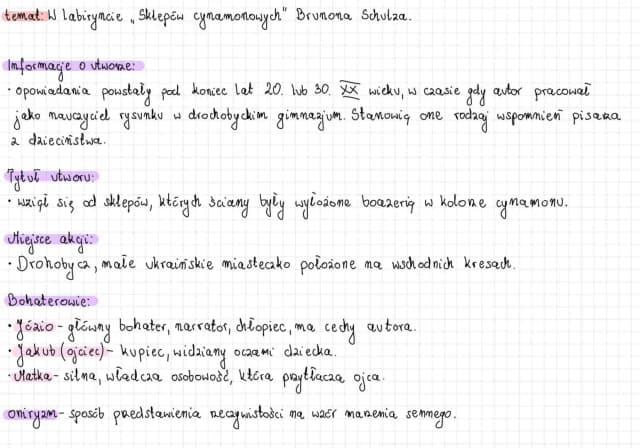 Sklepy cynamonowe – jaka epoka? Odkryj ich literacki kontekst Sklepy cynamonowe – jaka epoka? Odkryj ich literacki kontekst